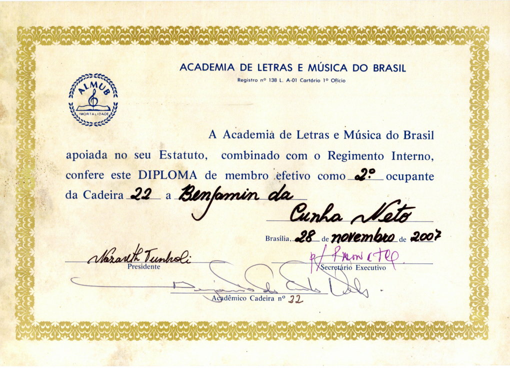Academia de Letras e Musica do Brasil